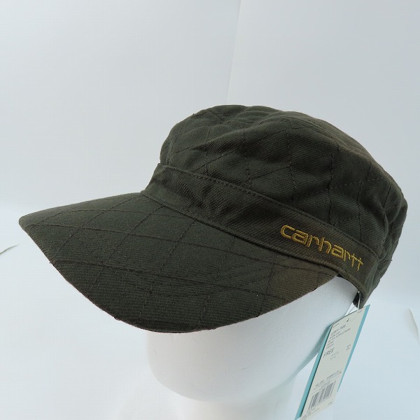 実際に弊社で買取させて頂いたCarhartt/カーハート ウール混 キルティング帽 02901-7536/ONESIZE