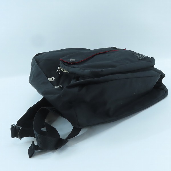 実際に弊社で買取させて頂いたPORTER×ILS共同企画/ポーター L-fine/エルファイン リュックサック/デイパック ブラックの画像 2枚目