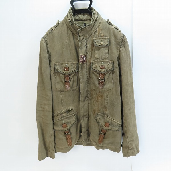 実際に弊社で買取させて頂いたkiminori morishita/キミノリモリシタ リザード装飾 ジャケット 7711302-1/48