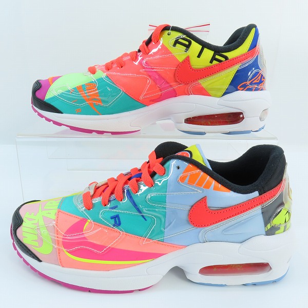 実際に弊社で買取させて頂いた【未使用】NIKE×ATMOS/ナイキ×アトモス AIR MAX2 LIGHT QS/エアマックス2 ライトQS BV7406-001/27の画像 3枚目