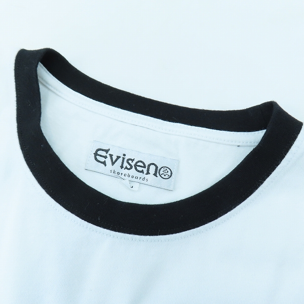 実際に弊社で買取させて頂いたEvisen skateboards/エビセン スケートボード Tシャツ/Lの画像 5枚目