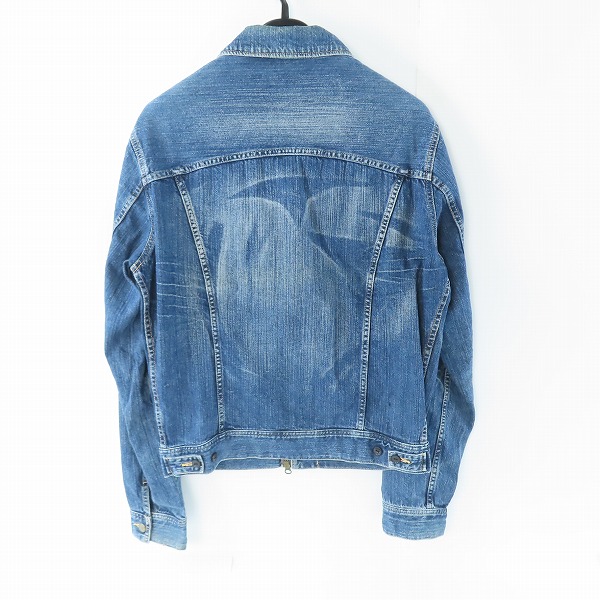 実際に弊社で買取させて頂いたPRIVATE BRAND AG/プライベートエージー ジップアップ デニムジャケット ジージャン Lの画像 1枚目