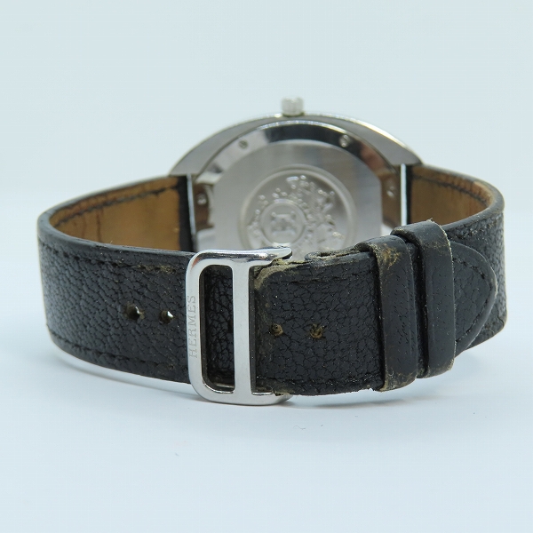 実際に弊社で買取させて頂いたHERMES/エルメス エスパス デジタル 腕時計 クォーツ QZ ES1.710【動作未確認】の画像 2枚目