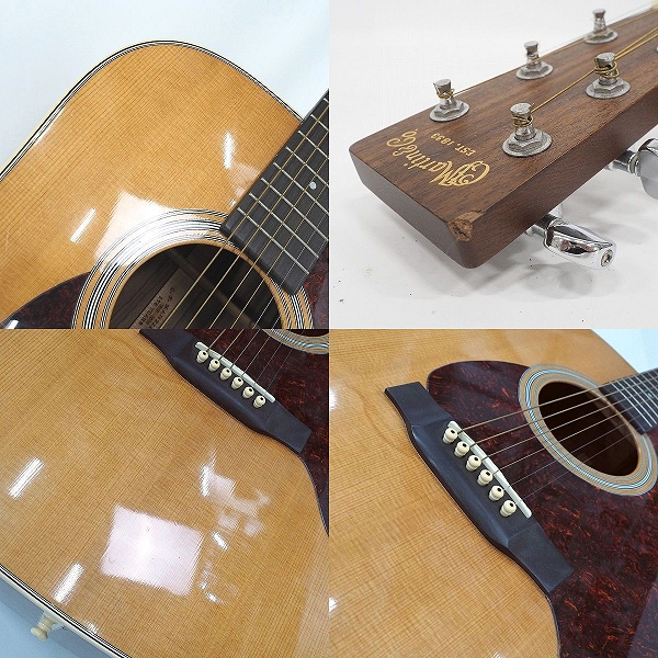 実際に弊社で買取させて頂いた★Martin/マーティン D-28 アコースティックギター/アコギ 2008年製 ハードケース付の画像 5枚目