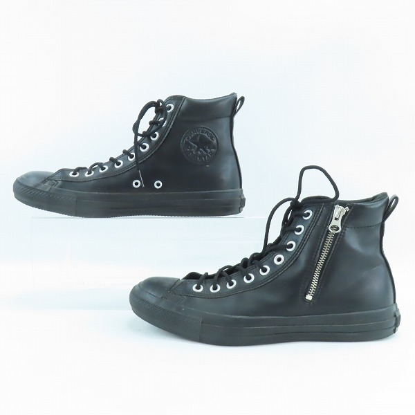 実際に弊社で買取させて頂いたCONVERSE/コンバース ALL STAR/オールスター FF-BOOTS Z TR SHIN-HI レザー サイドジップ スニーカー 1CK352/27の画像 3枚目