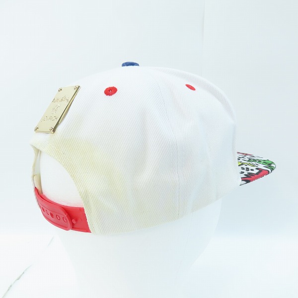 実際に弊社で買取させて頂いたJOYRICH×keith haring/ジョイリッチ×キース ヘリング 刺繍 キャップ/ONE SIZEの画像 2枚目