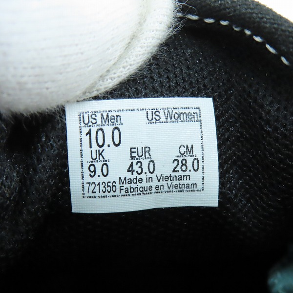 実際に弊社で買取させて頂いたVANS×MoMA/バンズ×モマ COMFYCUSH ERA スニーカー VN0A3WM91PJ /28の画像 5枚目