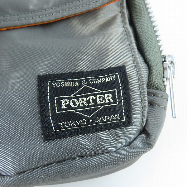 実際に弊社で買取させて頂いた(2)PORTER/ポーター TANKER/タンカー ポーチの画像 4枚目