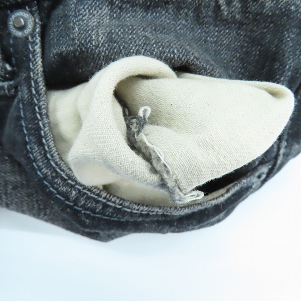 実際に弊社で買取させて頂いたNEIGHBORHOOD/ネイバーフッド WASHED DENIM DP WIDE PANTS/デニムパンツ 242XBNH-PTM04/Sの画像 8枚目