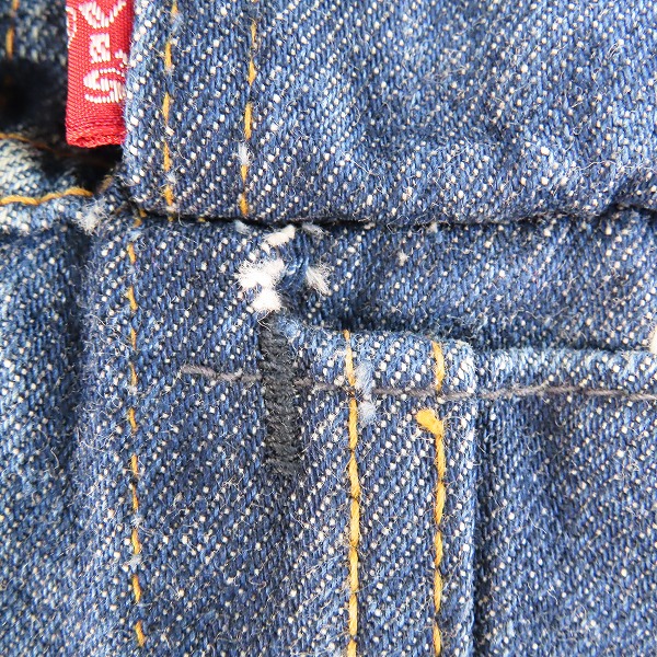 実際に弊社で買取させて頂いたLEVI'S/リーバイス ヴィンテージ  刻印52 スモールe 4th デニムジャケット 71205-0217 /40の画像 6枚目