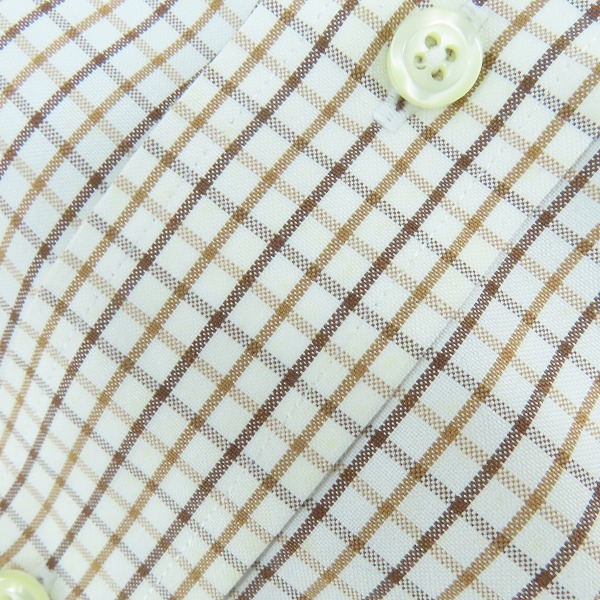 実際に弊社で買取させて頂いたBrooks brothers/ブルックスブラザーズ チェック柄 長袖シャツ/15.5の画像 6枚目