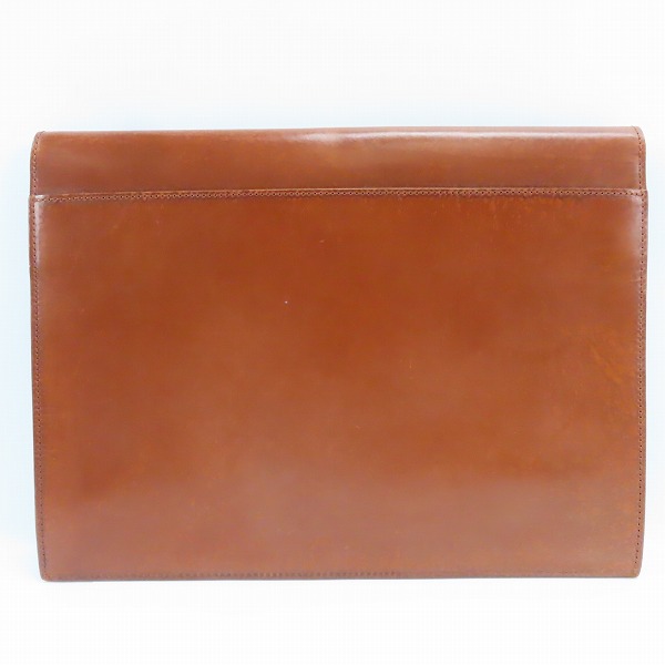 実際に弊社で買取させて頂いたCOCOMEISTER/ココマイスター ビジネスバック ブライドルロイヤルクラッチ 本革の画像 1枚目