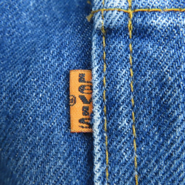 実際に弊社で買取させて頂いたLevi's/リーバイス 80s ヴィンテージ 刻印575 オレンジタブ デニムパンツ 519-0217 /W33 L30の画像 7枚目