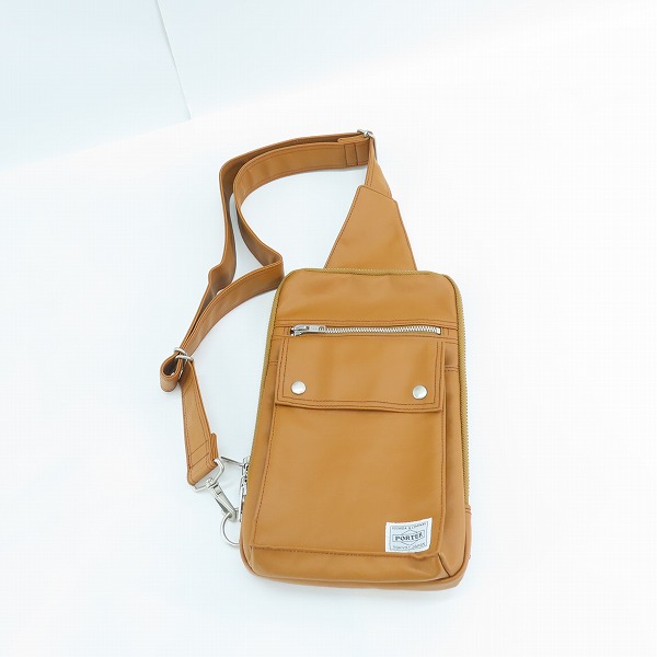 実際に弊社で買取させて頂いたPORTER/ポーター FREE STYLE フリースタイル スリングショルダーバッグ ボディバッグの画像 6枚目