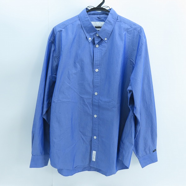 実際に弊社で買取させて頂いたWTAPS/ダブルタップス 23AW LS CTPL BROADCLOT HCOOLMAX 長袖シャツ 232GWDT-SHM01/03
