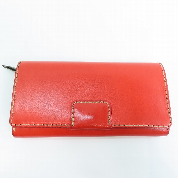 実際に弊社で買取させて頂いたHERZ/ヘルツ ホック留めジャバラ長財布/ロングウォレット