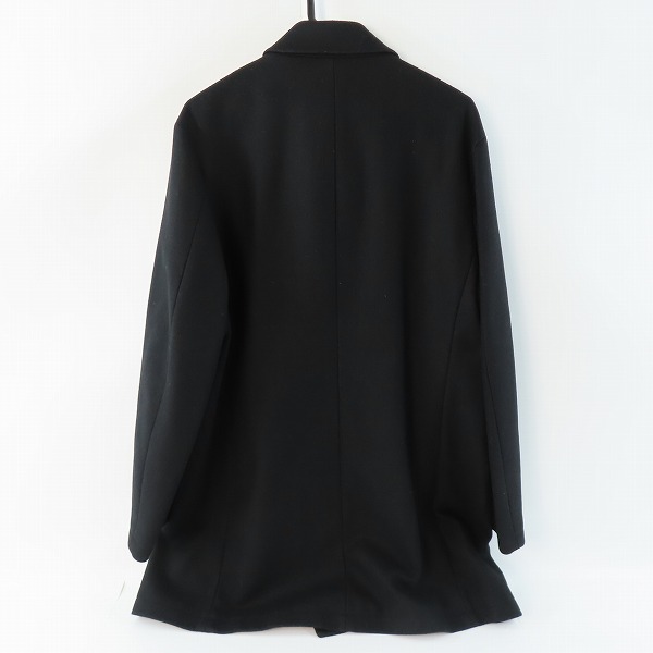 実際に弊社で買取させて頂いたgiuliano Fujiwara/ジュリアーノ フジワラ イタリア製 ウール混ステンカラーロングコート 46の画像 1枚目