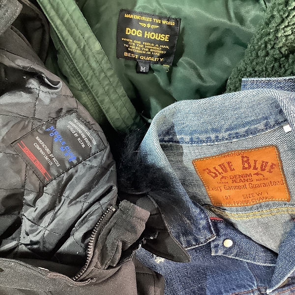 実際に弊社で買取させて頂いた【おまとめ】ブルーブルー/ニコルクラブ/ドッグハウス 等 ジップジャンパー/ジャケット/ミリタリーアウター 他 アウターの画像 1枚目