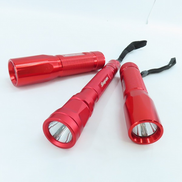 実際に弊社で買取させて頂いた【ジャンク含む】snap-on/スナップオン ライト/懐中3点セット