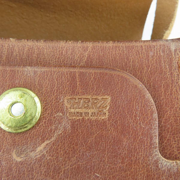 実際に弊社で買取させて頂いたHERTZ/ヘルツ ショルダーポーチ/バッグ ブラウンの画像 4枚目