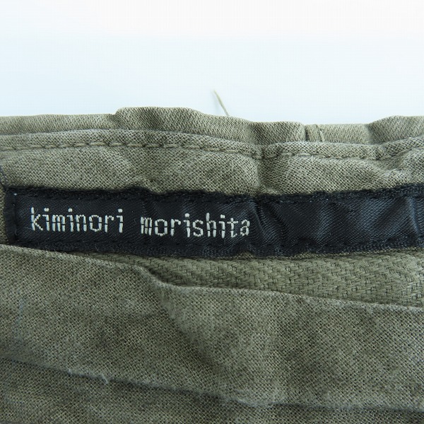 実際に弊社で買取させて頂いたkiminori morishita/キミノリモリシタ SAMPLE/サンプル カーゴパンツの画像 3枚目
