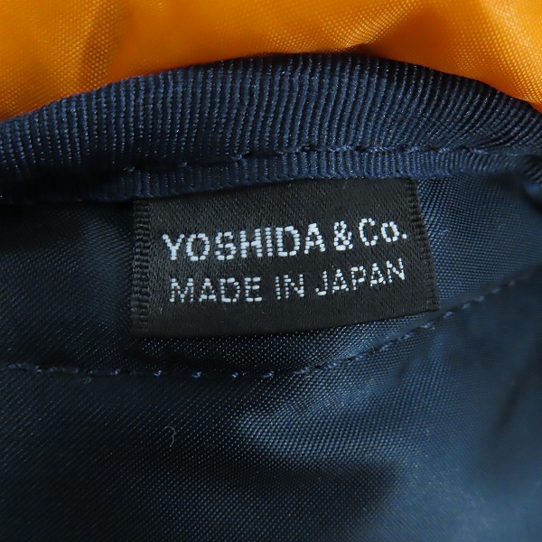 実際に弊社で買取させて頂いた(1)【未使用】PORTER/ポーター TANKER WAIST BAG (L) タンカー ウエストバッグ L アイアンブルー/622-76628の画像 5枚目