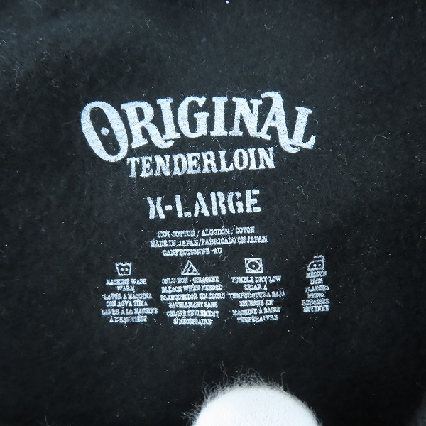 実際に弊社で買取させて頂いたTENDERLOIN/テンダーロイン SWEAT BAD スウェット ブラック/XLの画像 5枚目