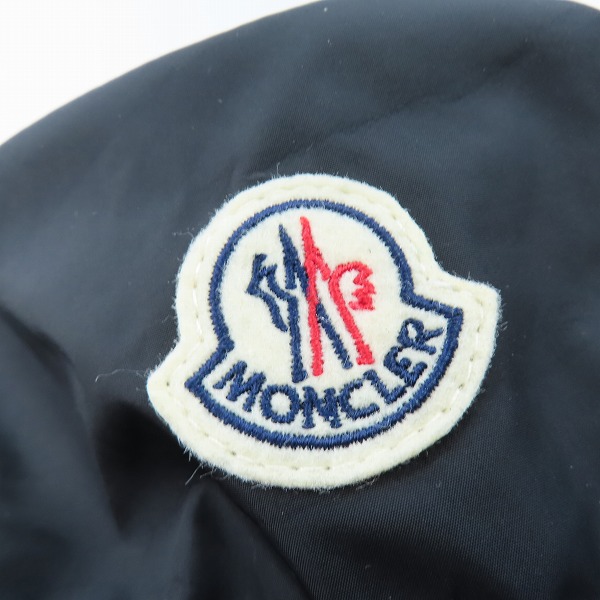実際に弊社で買取させて頂いた【JPタグ】MONCLER/モンクレール ナイロン ハット バケット I10913B00003/Lの画像 9枚目