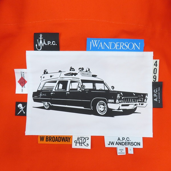 実際に弊社で買取させて頂いたA.P.C.×JW ANDERSON/アーペーセー×ジェイダブリューアンダーソン モンゴメリー ジャケット/ダッフルコート/COGTU-M01509/Sの画像 2枚目