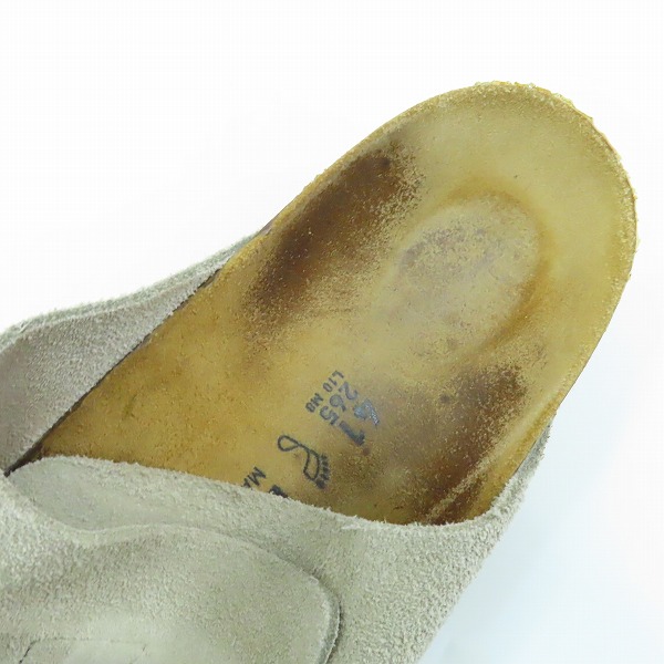 実際に弊社で買取させて頂いたBIRKENSTOCK/ビルケンシュトック スエード レザーサンダル/26.5の画像 4枚目