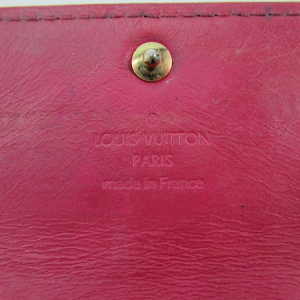 実際に弊社で買取させて頂いたLOUIS VUITTON/ルイヴィトン ヴェルニ モノグラム チェーン ウォレット財布の画像 6枚目