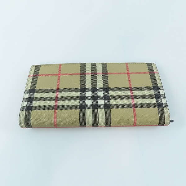 実際に弊社で買取させて頂いたBURBERRY/バーバリー アーカイブチェック 二つ折り 長財布/ロングウォレット 8065640の画像 1枚目