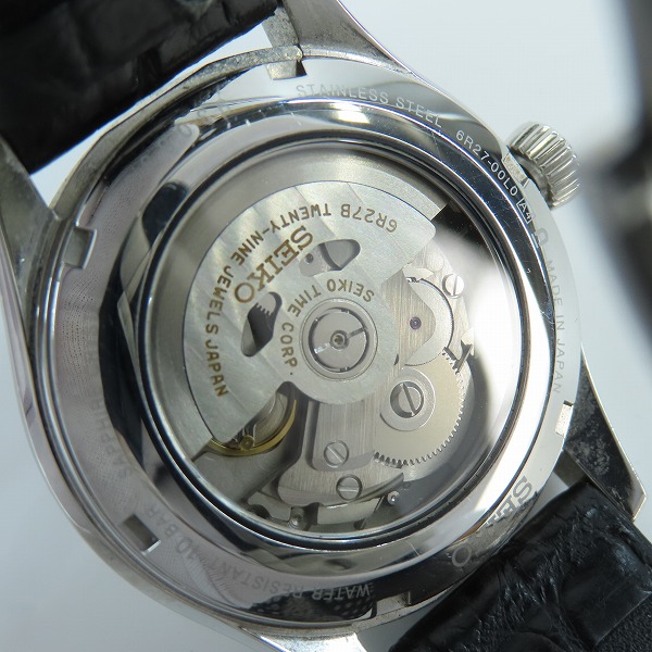 実際に弊社で買取させて頂いたSEIKO/セイコー プレサージュ オートマチック 6R27-00L0 腕時計の画像 5枚目
