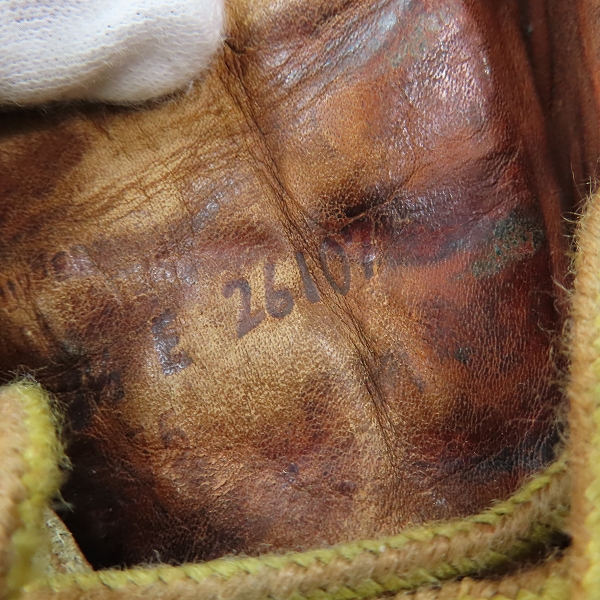 実際に弊社で買取させて頂いたRED WING/レッドウィング 半円犬タグ 875 アイリッシュセッター/7.5Eの画像 7枚目