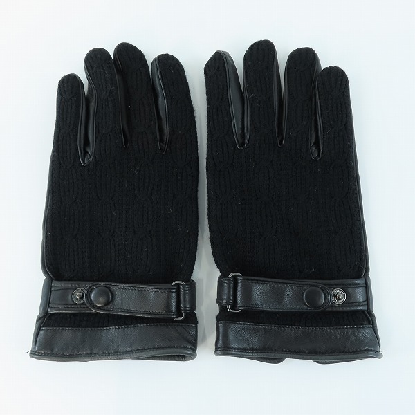 実際に弊社で買取させて頂いたPaul Smith /ポール・スミス   素材切り替えグローブ/手袋の画像 1枚目