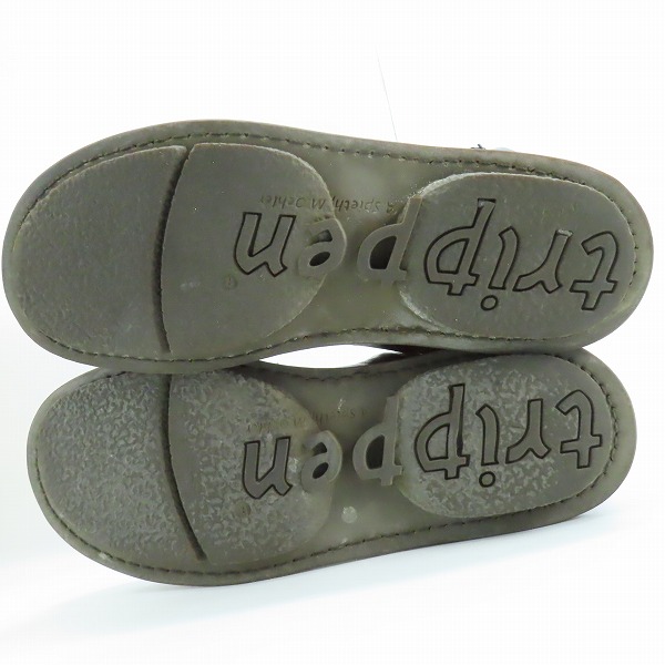 実際に弊社で買取させて頂いたtrippen/トリッペン BOMB/ボム ストラップ ブーツ BOMB-PUB-91/40の画像 2枚目