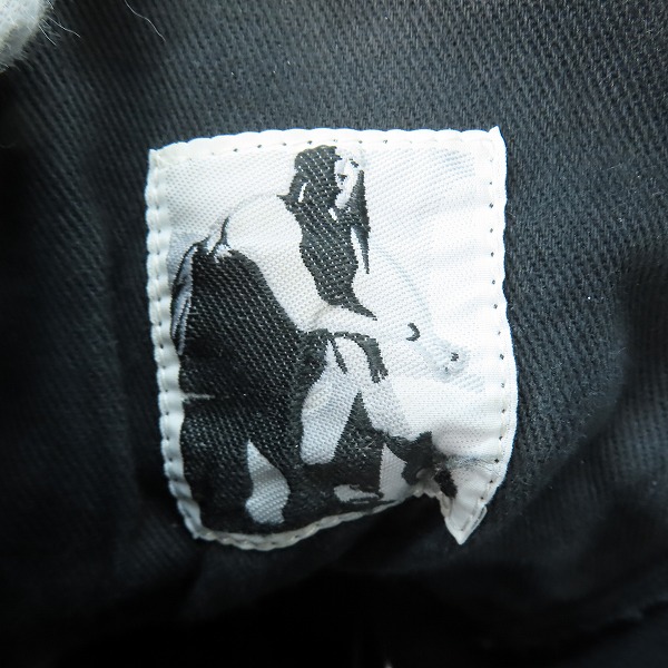 実際に弊社で買取させて頂いたRICK OWENS DRKSHDWリックオウエンスダークシャドウ 16SS RAMONES/ラモーンズ スニーカー ナイロン DU16S1800/40.5の画像 6枚目