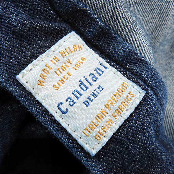 実際に弊社で買取させて頂いたHUGO BOSS/ヒューゴボス CANDIANI/カンディアーニ インディゴブルー/ デニム/34×32の画像 7枚目