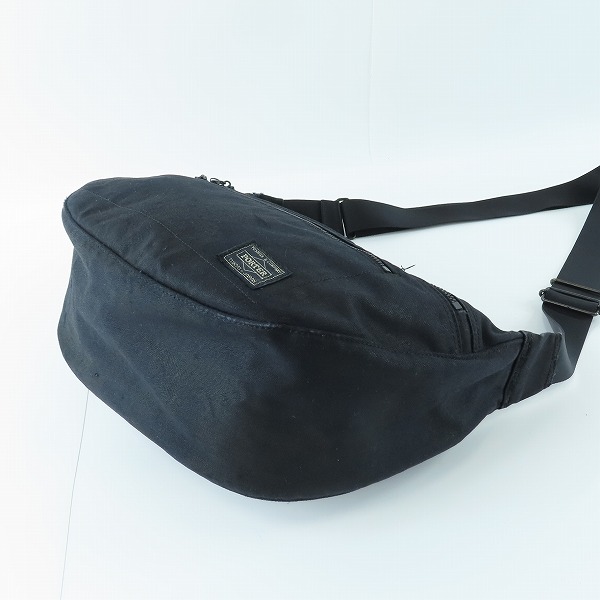 実際に弊社で買取させて頂いたALOHA PORTER/アロハ ポーター ショルダーバッグ ブラックの画像 2枚目