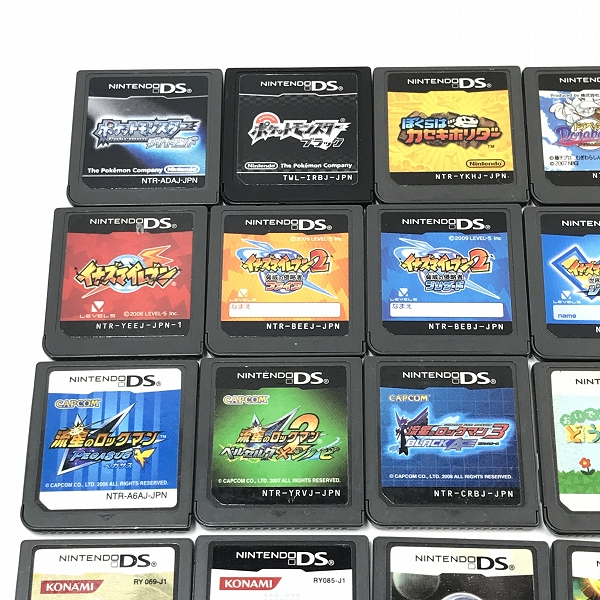 実際に弊社で買取させて頂いた【おまとめ】Nintendo/任天堂 ニンテンドーDS ソフト ドラベース/ポケットモンスターダイヤモンド/イナズマイレブン 等の画像 1枚目