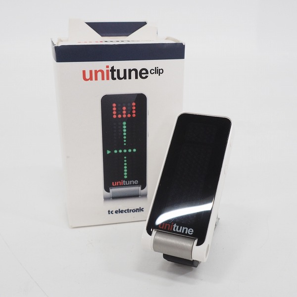 実際に弊社で買取させて頂いたtc electronic/TCエレクトロニック UniTune Clip ギター用クリップチューナー【動作確認済】