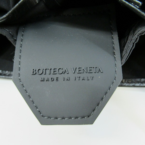 実際に弊社で買取させて頂いたBOTTEGA VENETA/ボッテガヴェネタ クロスボディバッグ/ショルダーバッグ ブラック 667048 VCQ72の画像 5枚目