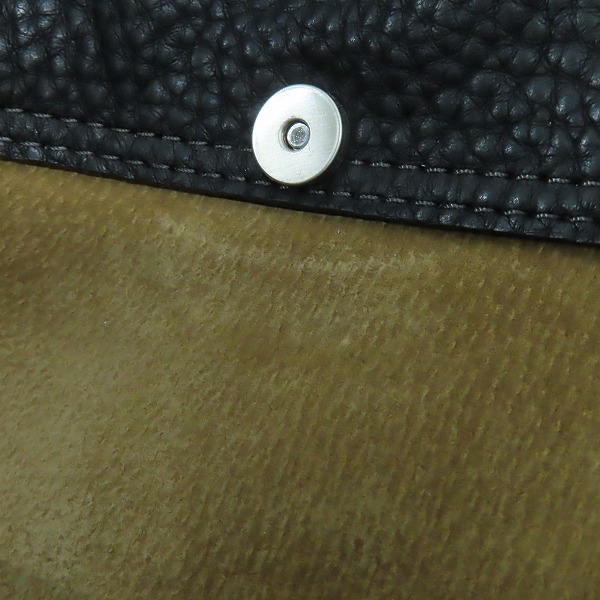 実際に弊社で買取させて頂いた土屋鞄製造所/ツチヤカバン 名古屋10周年記念 ミディアムショルダーバッグ ZY6830BKの画像 7枚目