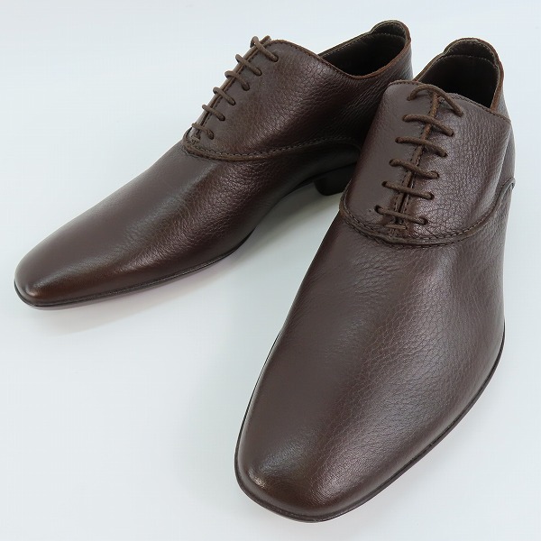 実際に弊社で買取させて頂いたErmenegildo Zegna/エルメネジルド ゼニア レザー ビジネスシューズ CA/02 AO132X 8.5EE