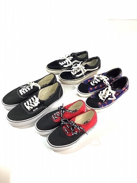 実際に弊社で買取させて頂いた【おまとめ】VANS/バンズ オーセンティック/エラ/スリッポン 他 スニーカー/シューズ 等 メンズ/レディースの画像 2枚目