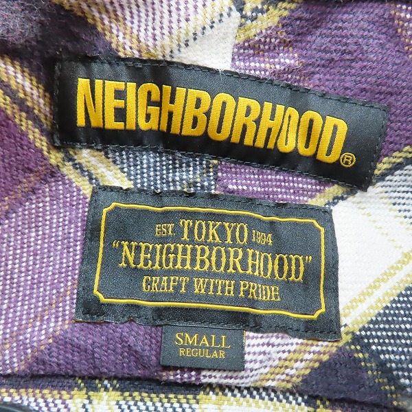 実際に弊社で買取させて頂いたNEIGHBORHOOD/ネイバーフッド CABELLA/C-SHIRT.LS 長袖シャツ 191ARNH-SHM02/Sの画像 2枚目