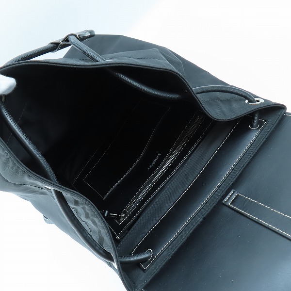 実際に弊社で買取させて頂いたBURBERRY/バーバリー レザー切替 バックパック/リュック 8042018の画像 3枚目