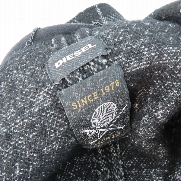 実際に弊社で買取させて頂いたDIESEL/ディーゼル チェック柄 チェスターコート/Mの画像 2枚目