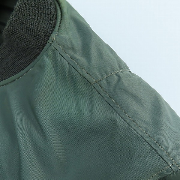 実際に弊社で買取させて頂いたBUZZ RICKSON'S/バズリクソンズ MA-1 フライトジャケット M13788/Lの画像 8枚目