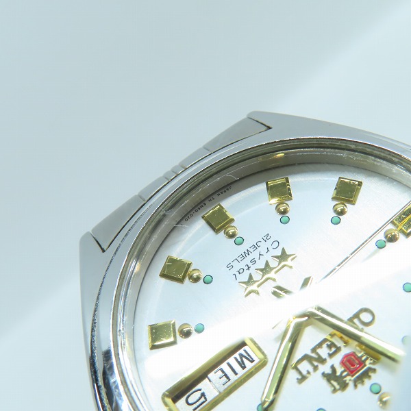 実際に弊社で買取させて頂いたORIENT/オリエント スリースター 自動巻き 腕時計 EM6Q-C0の画像 5枚目